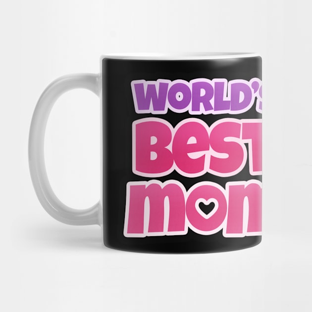 World's Best Mom Classic Tshirt by theambi